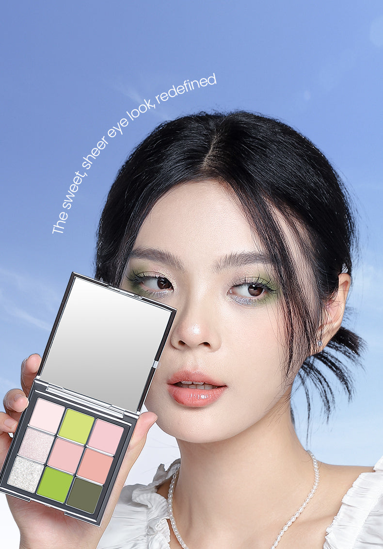 SheDella Official Store | COD Matte Eyeshadow Palette – Long-Wear Best Seller – 9 Shades – Smudge-Proof, Net Wt. 9g